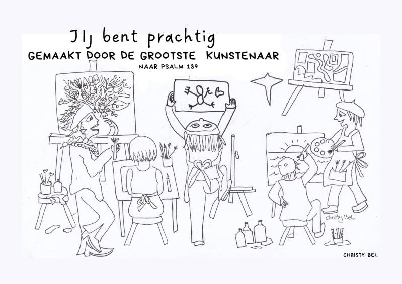Gratis bezinning kleurplaten  met een positieve boodschap gelinkt aan de Bijbel.  Kleurplaten en werkbladen voor bezinning en zingeving. Even een moment van rust, creativiteit en bezinning. Op deze website vind je laagdrempelige zingevingskleurplaten 