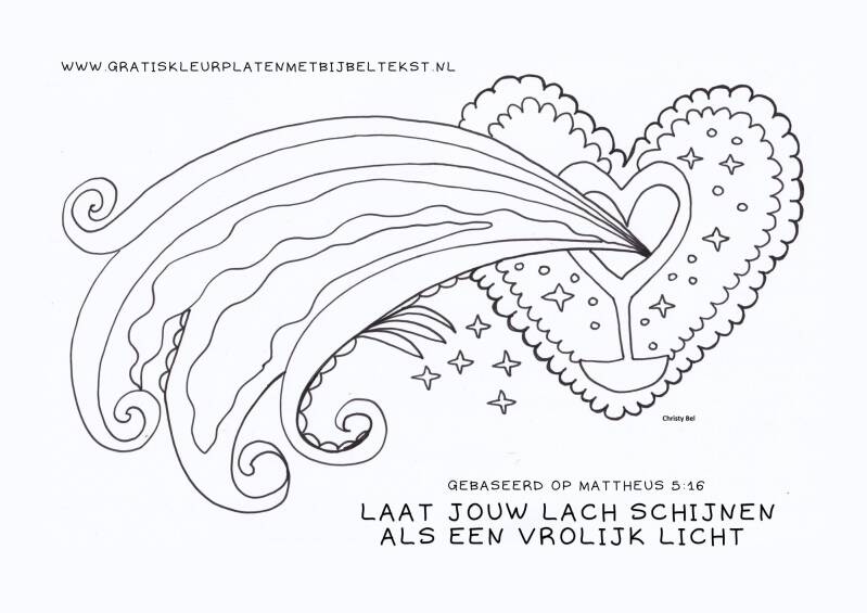 Gratis bezinning kleurplaten  met een positieve boodschap gelinkt aan de Bijbel.  Kleurplaten en werkbladen voor bezinning en zingeving. Even een moment van rust, creativiteit en bezinning. Op deze website vind je laagdrempelige zingevingskleurplaten 