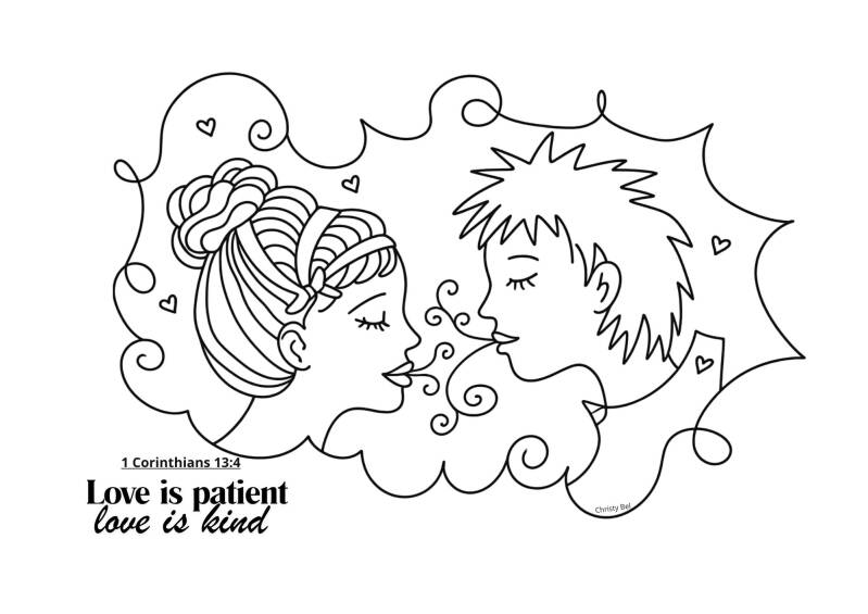 Feel free to feature this on your page! Art by @Christy Bel  @dagelijkswoord #dagelijkswoord www.gratiskleurplatenmetbijbeltekst.nl  english ;https://www.gratiskleurplatenmetbijbeltekst.nl/love #Freeprintable #coloring pages with #Bijbelversen  #Biblevers