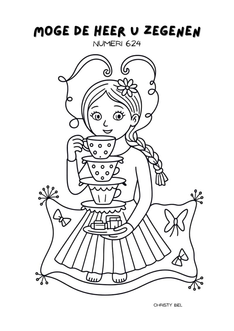 Zegenen betekent iemand het goede (van God )toe wensen. Daarom kun je hier ( zie link) kleurplaten vinden met lieve wensen en felicitaties zoals, een fijne Vaderdag Moederdag of gefeliciteerd.