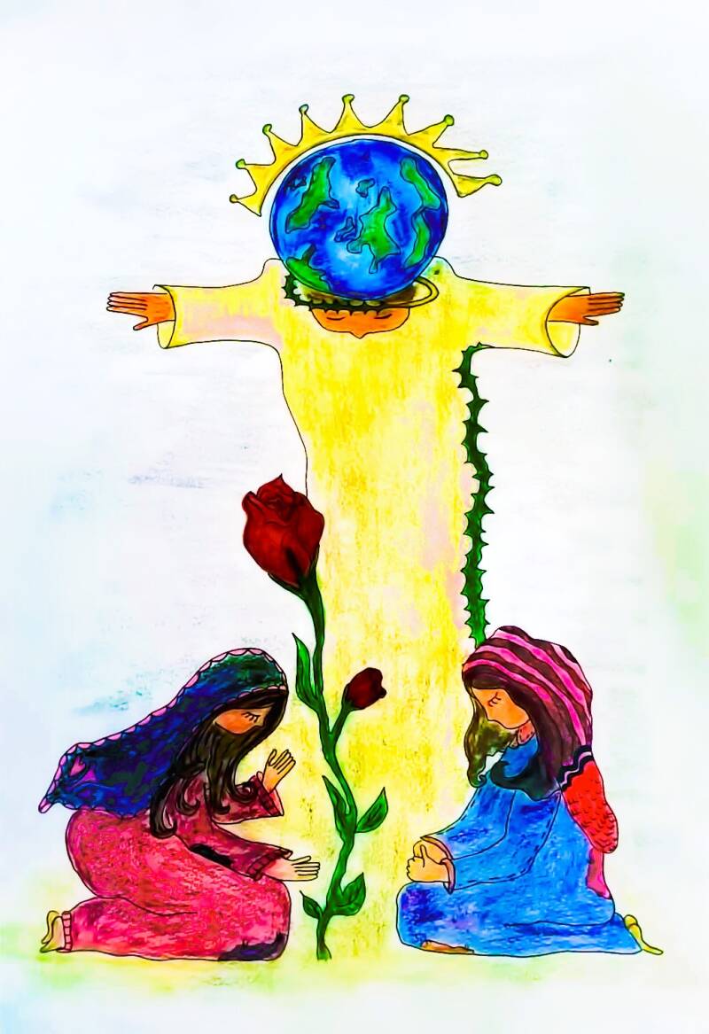 Zegenen betekent iemand het goede (van God )toe wensen. Daarom kun je hier ( zie link) kleurplaten vinden met lieve wensen en felicitaties zoals, een fijne Vaderdag Moederdag of gefeliciteerd.
