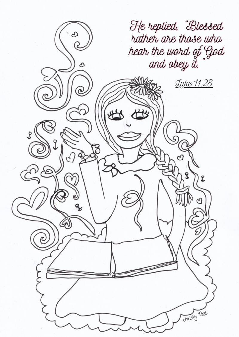 Easter coloring pages with bible verse free printable www.gratiskleurplatenmetbijbelteksten.nl Christy Bel   God Jezus Bible love forgiveness   cross