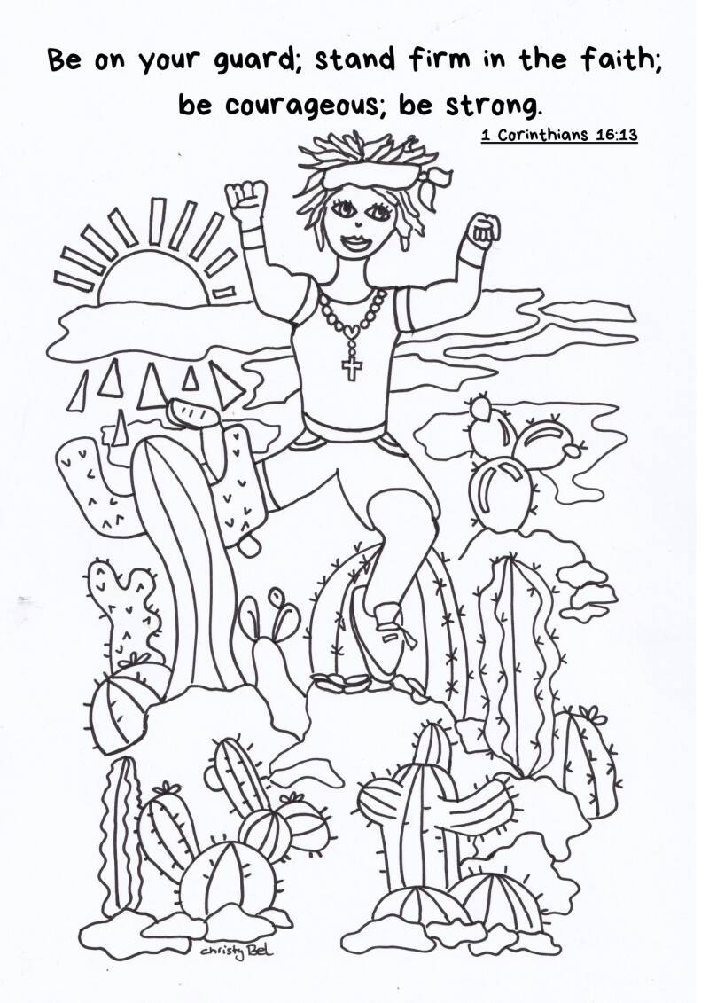 God is love 1 johannes 4:8 free coloring pages Christy Bel 