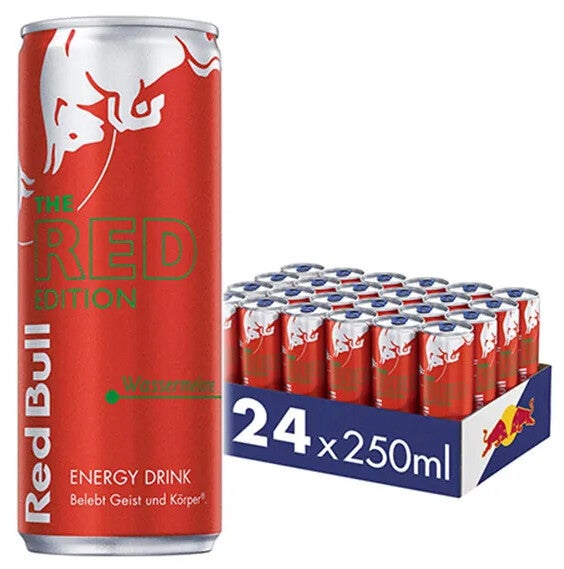 RED BULL ENERGY DRINK WATERMELON (RED EDITION) ZZGL. PFAND 250ml Dose