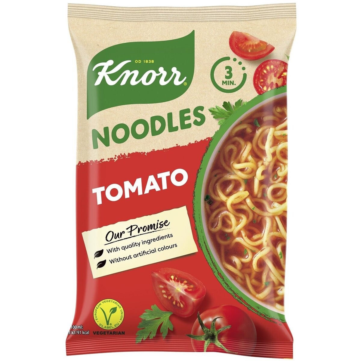Knorr Noodle Tomato 22x65g
