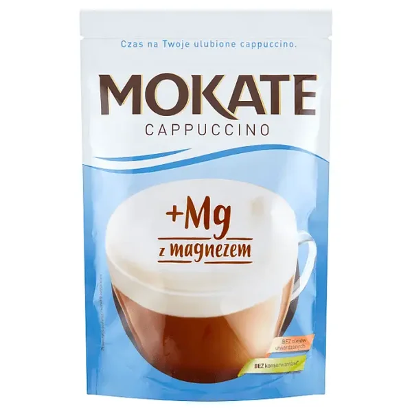 Mokate Cappuccino Magnesium 10x110g