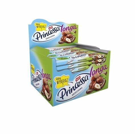 Princessa Longa Hazelnut 30x40g