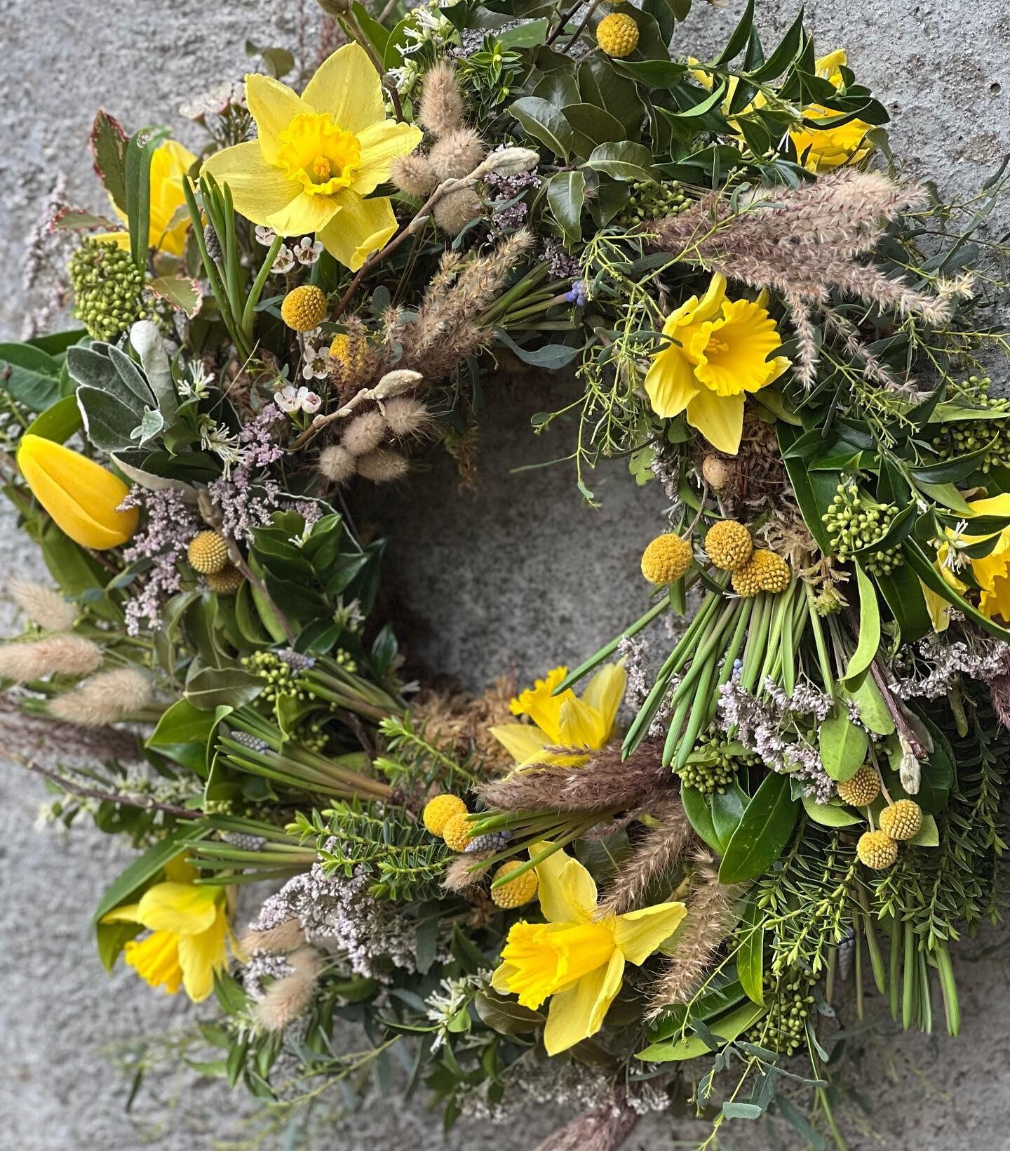 Spring Wreath workshop 5th March 7-9pm