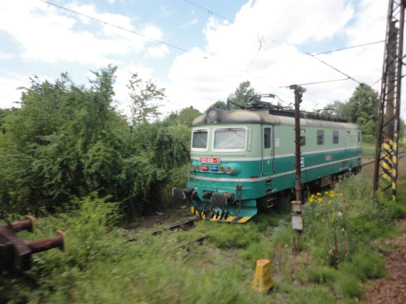 oude trein in Tjechië