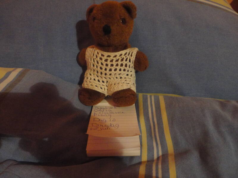 Bennie is en blijft geduldig wachten