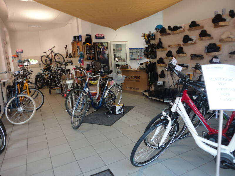 En klaar is de fiets