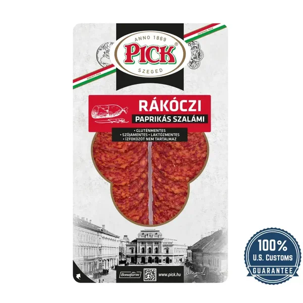 Pick Rakoczi paparika salami geschnitten 80g ( Scharf)