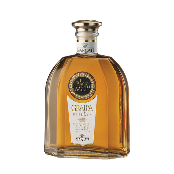 Grappa Riserva "il Bacio delle Muse" Decanter 40° 0,7l Marcati