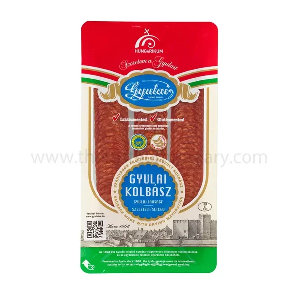Gyulaer Paprikawurst geschnitten - Gyulai kolbász 80g