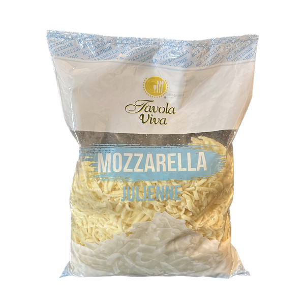 Mozzarella Julienne 2,5kg Tavola Viva