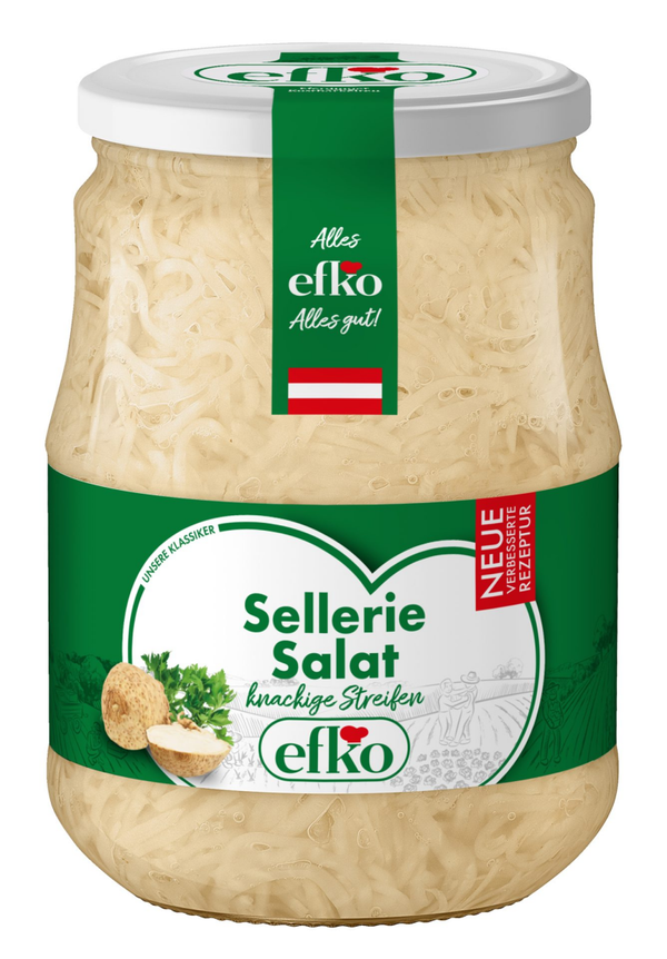 Efko Sellerie Salat in Streifen 670g