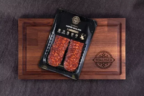 Geschnittene SCHARFE Hirschsalami (80 g)