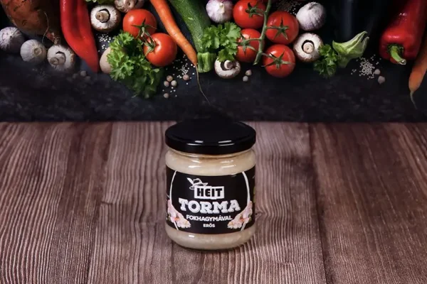 Kren mit Knoblauch 200g / mit Essig /