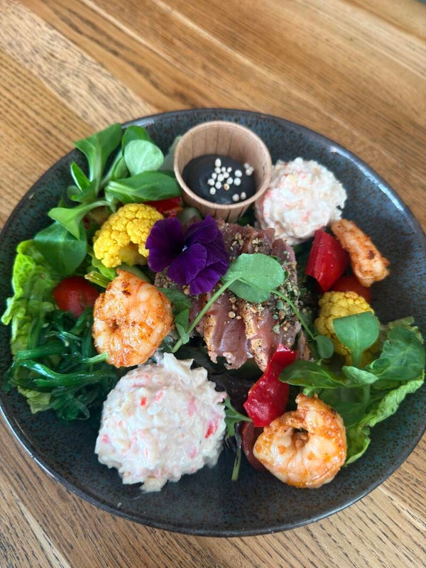 Salade Asian Fish