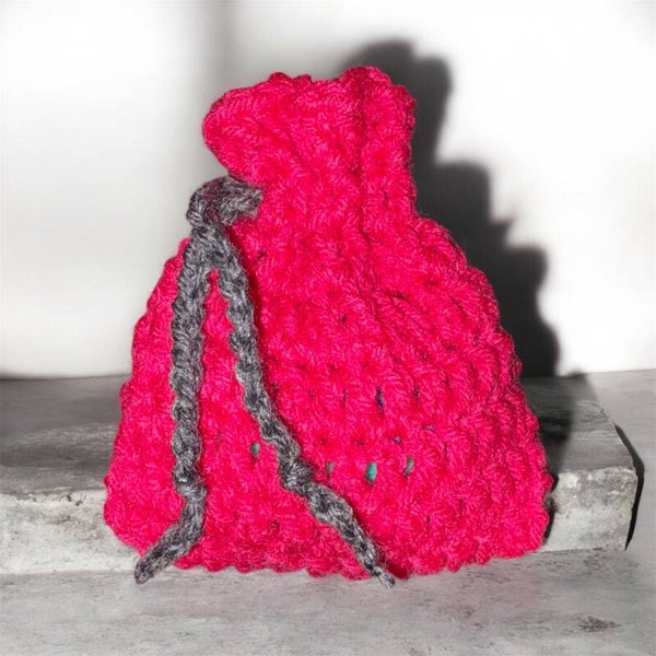 Drawstring Pouch  |  Pochette à Cordon