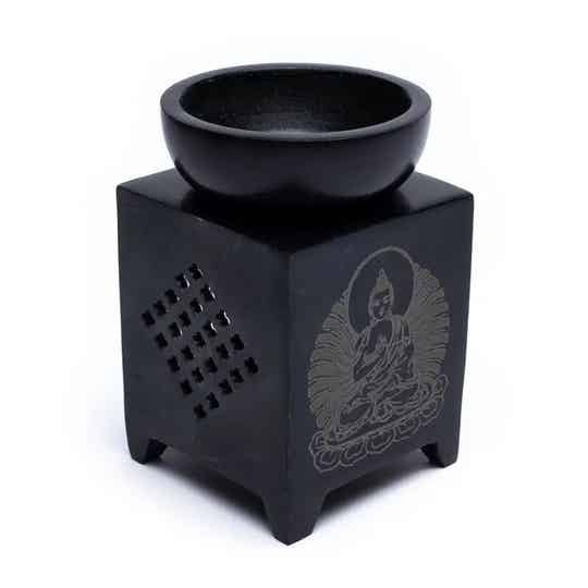 Olieverdamper zeepsteen Buddha