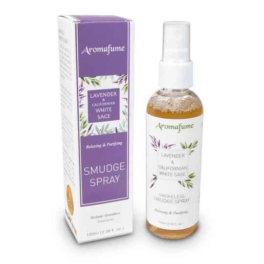 Smudge spray witte salie & lavendel Aromafume