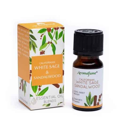 Witte salie & sandelhout essentiële olie Aromafume (10 ml)