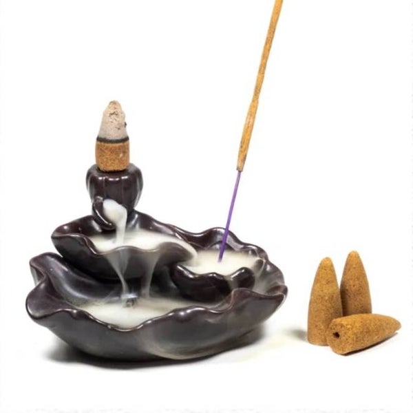 Wierookbrander backflow lotusvijver