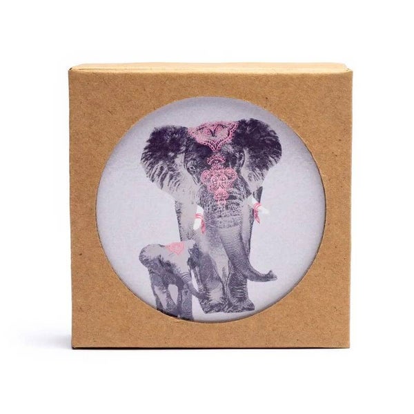 Onderzetters olifant (set van 6)