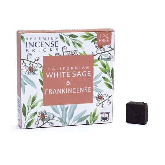 Wierookblokjes Aromafume witte salie & frankincense