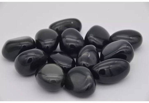 Regenboog Obsidiaan trommelsteen