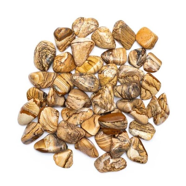 Picture Jaspis trommelsteen klein