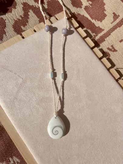 St. Lucia Amulet boho ketting