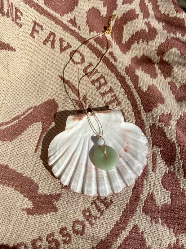 Groene aventurijn ketting klein