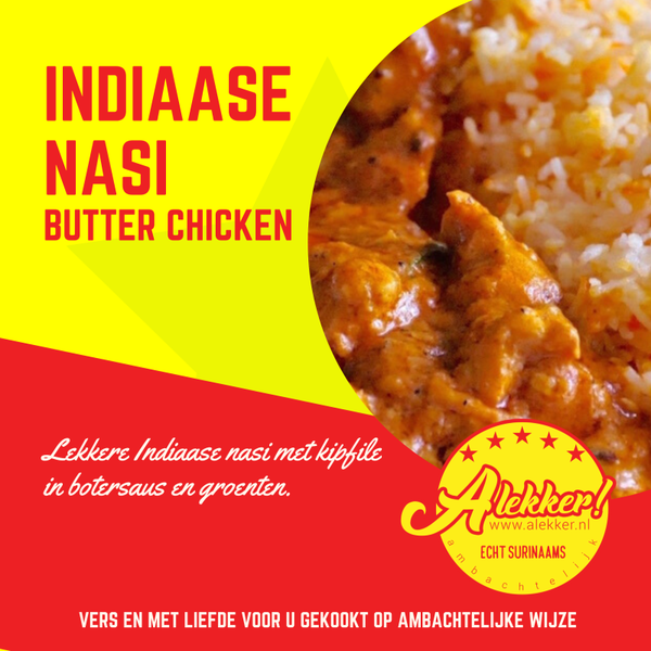 Indiase Nasi (Birjani) met Butter chicken