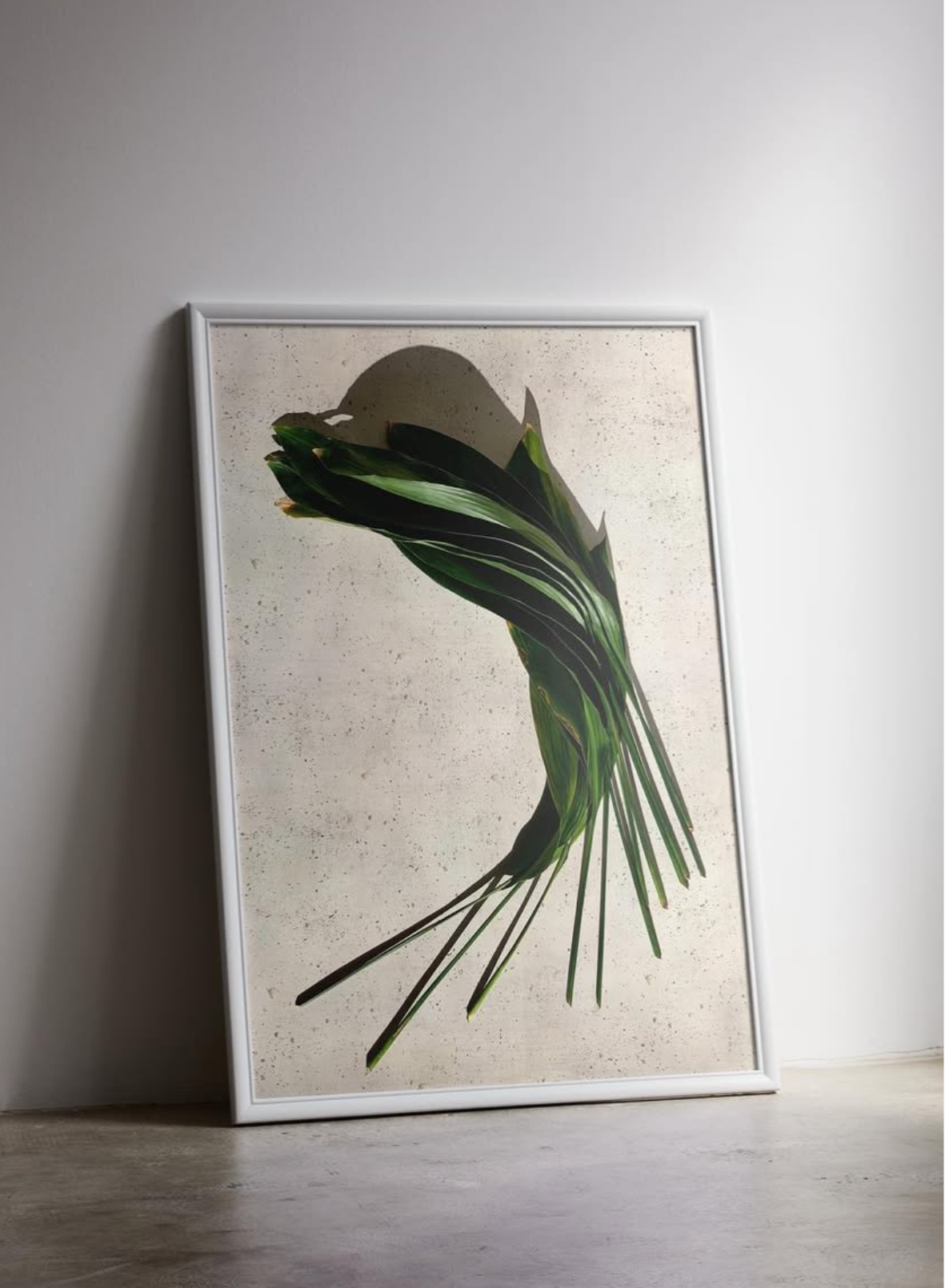 Serene Leaves – A Photography Series of Connection & Calm Medium (50x70cm)