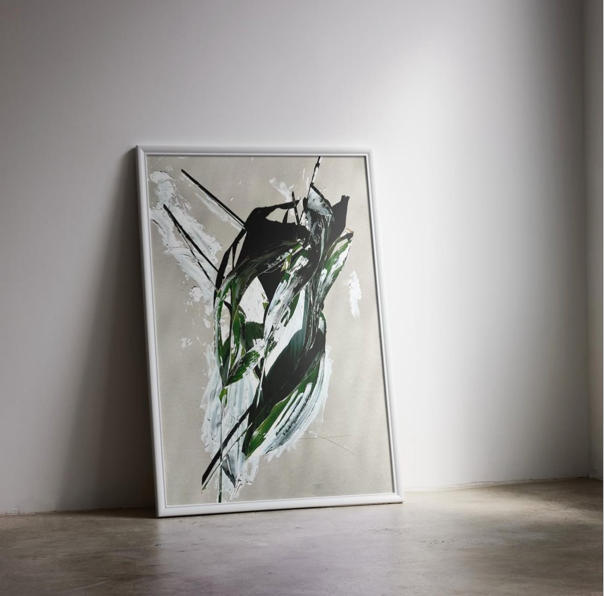 Serene Leaves – A Photography Series of Connection & Calm small (30x40cm)