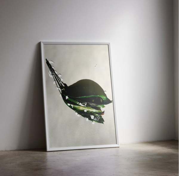 Serene Leaves – A Photography Series of Connection & Calm Larger (70x100cm)