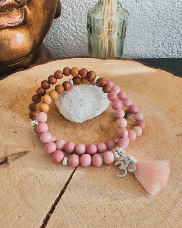 Armband ✨Rhodonit — Lebenswandel ✨