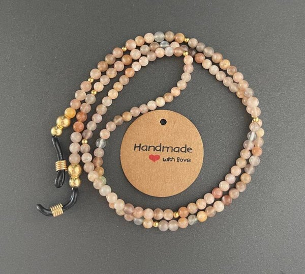 Brillenkette Mondstein