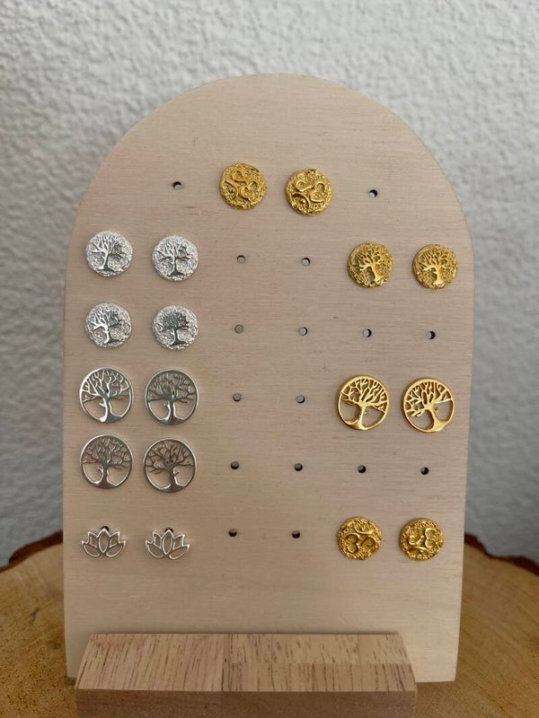 Diverse Ohrstecker Silber 925 und Silber 925 vergoldet