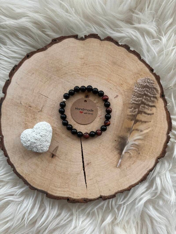 Armband rotes Tigerauge