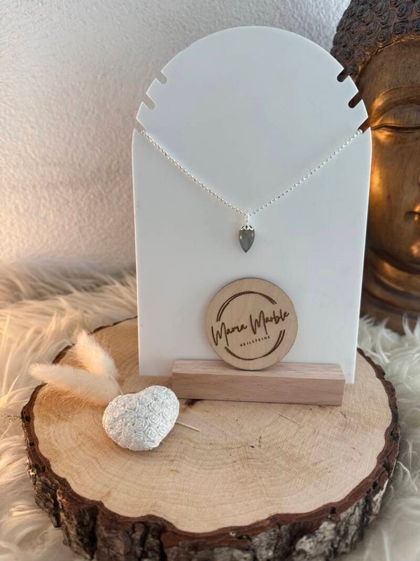 Seelätröpfli Mondstein Silber ✨