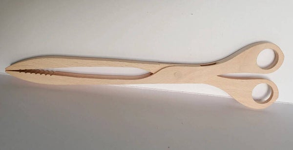 Houten Knijpschaar 27cm