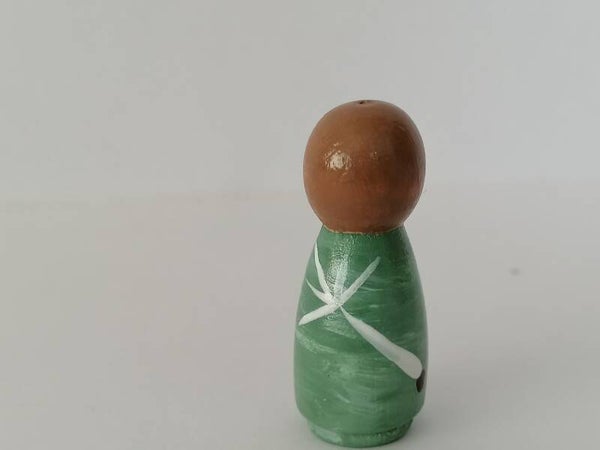 Wens poppetje groen