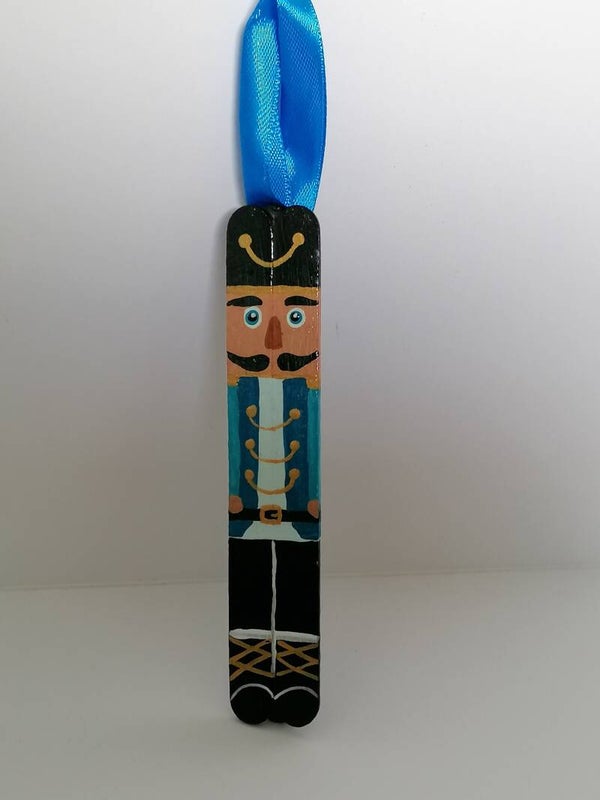 Blauw soldaatje hanger