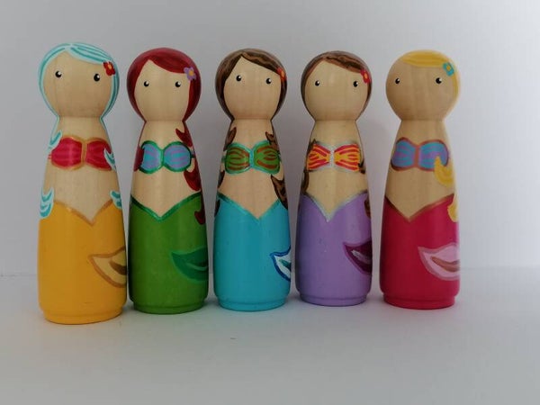 Zeemeermin Pegsel 7.5cm