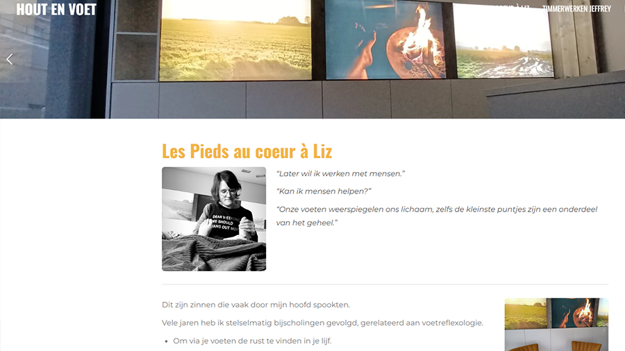 Les Pieds AU Coeur a Liz