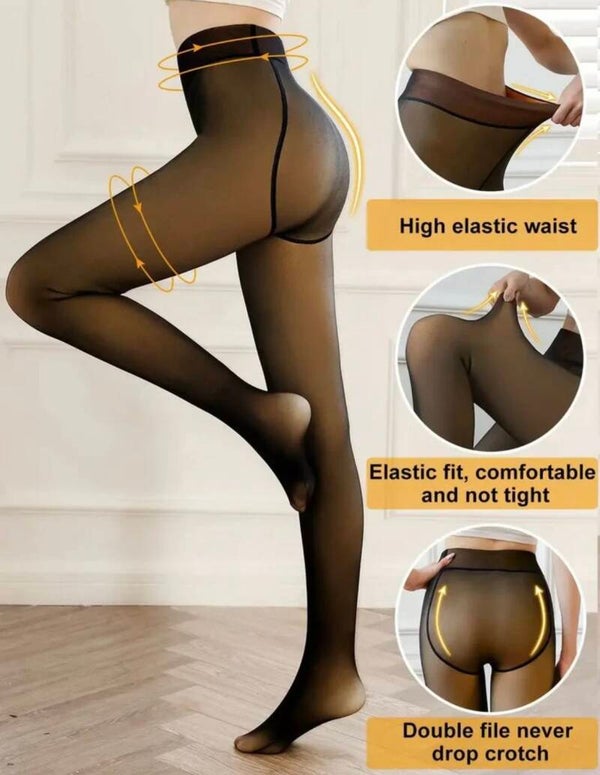 Fleece panty - Zwart
