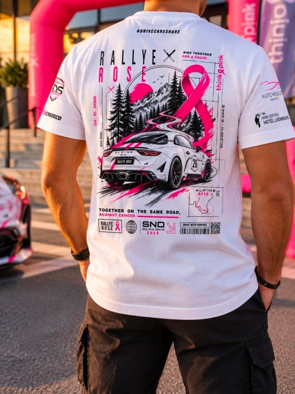 T-SHIRT SND RALLYE ROSE 2026